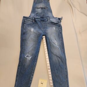 Level 99 Light Blue Denim Overalls